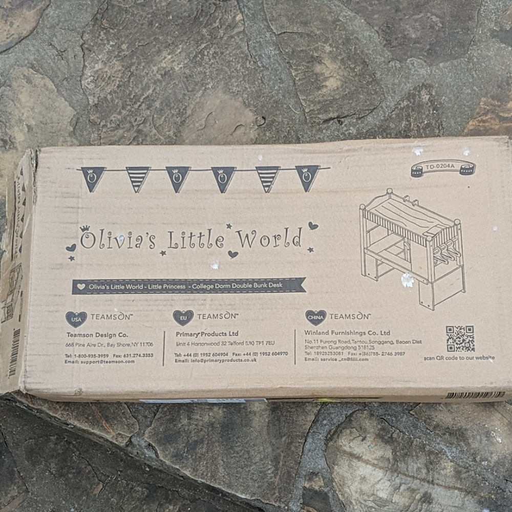 18 in doll bed from Olivia's little world